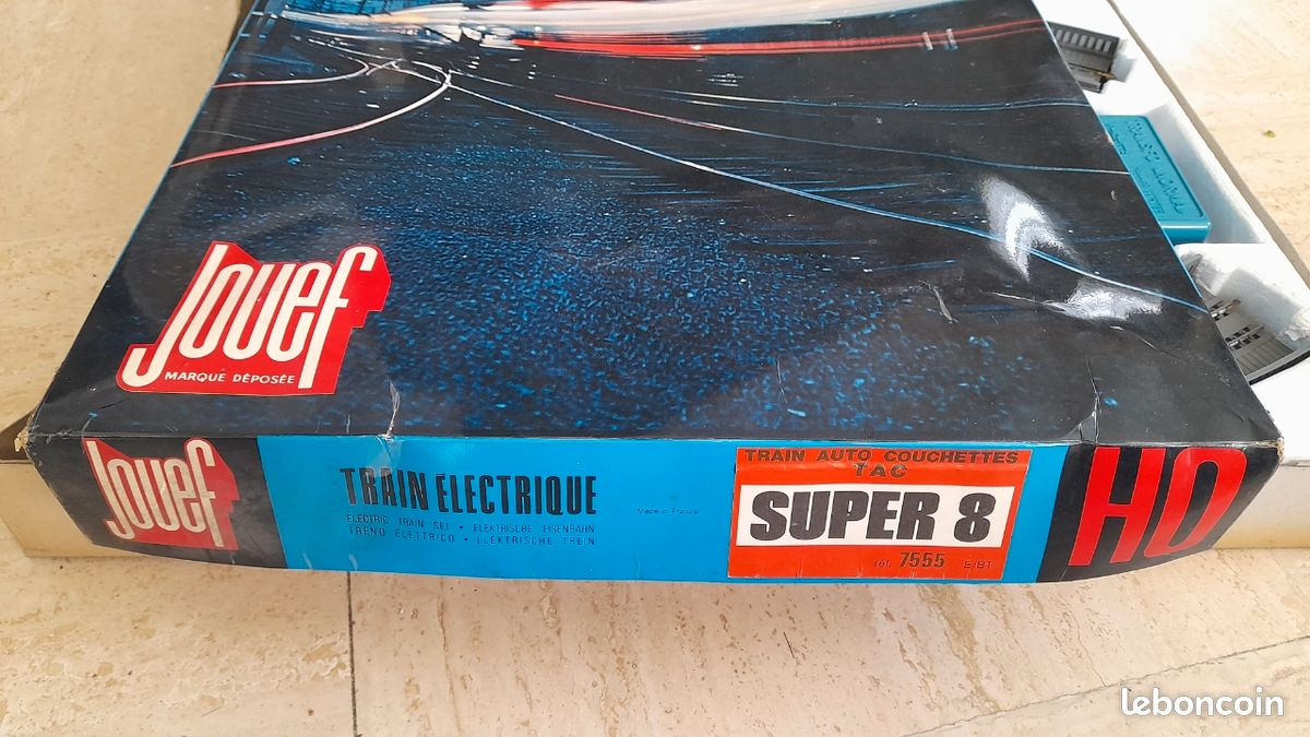 Coffret JOUEF HO 7555 train auto couchettes - Modélisme