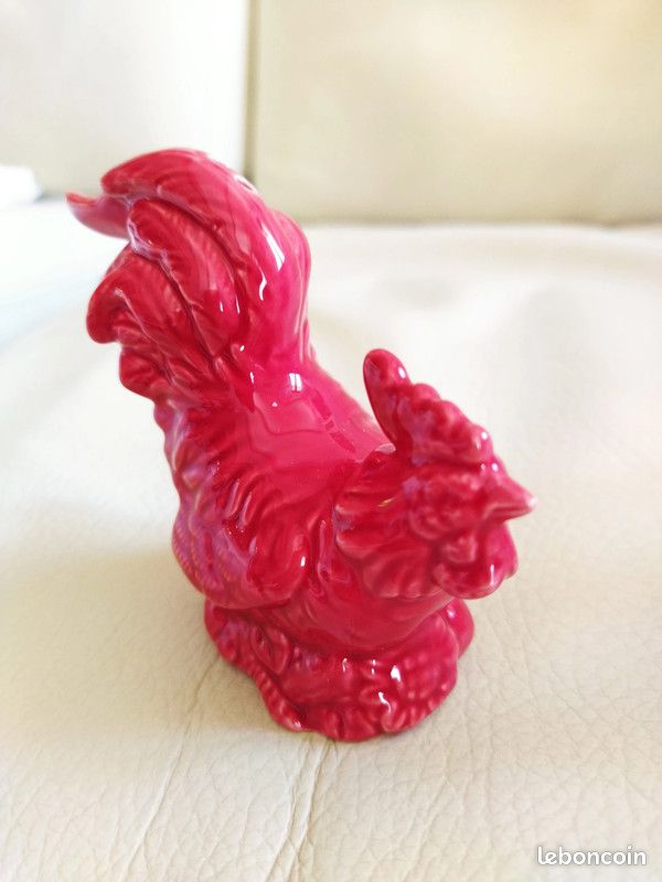 Salière poivrière Céramique Coq bleu | Selency