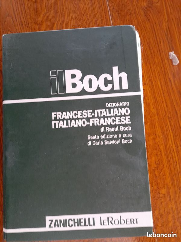 Dictionnaire français italien (image 1)