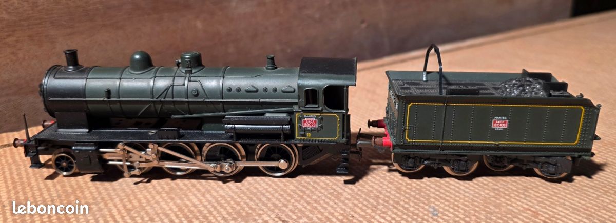 Locomotive vapeur 141-TA-481 , Jouef Ref HJ 23785 - La patine des trains