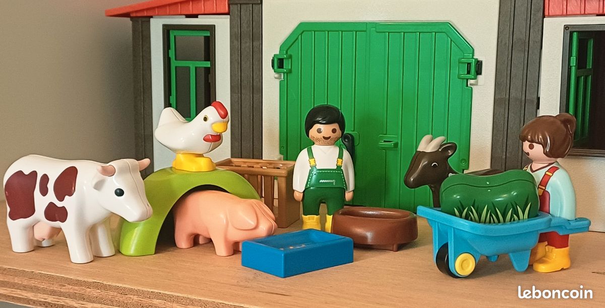 Playmobil 1.2.3 animaux de la ferme (image 2)