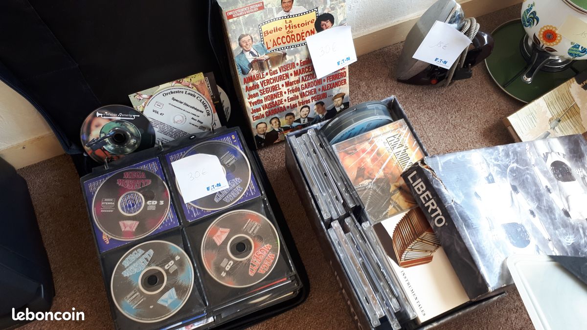 Accordéon Coffret limité "la belle histoire de l'accordéon" +150 cd autour de l'accordéon (image 2)