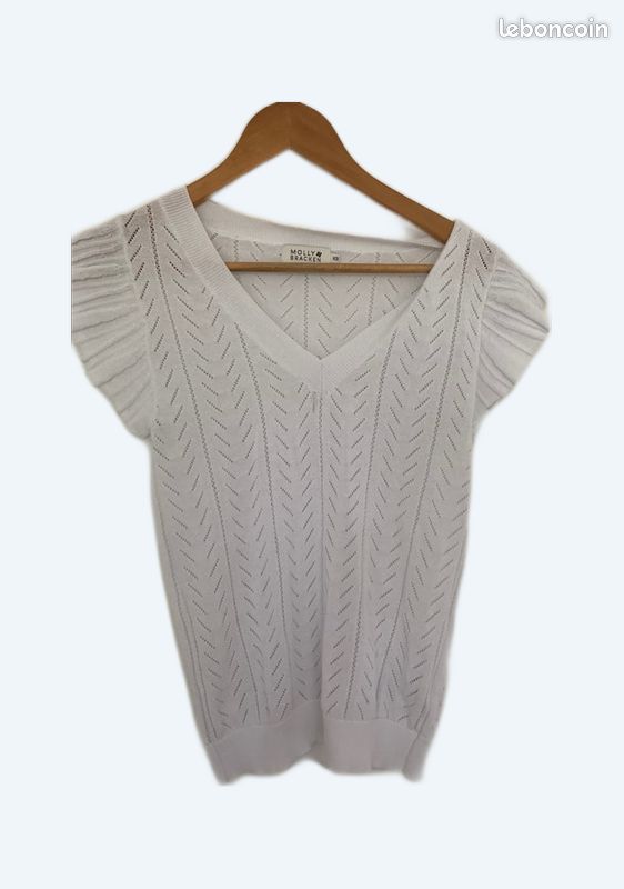 Top blanc Molly Bracken (image 1)