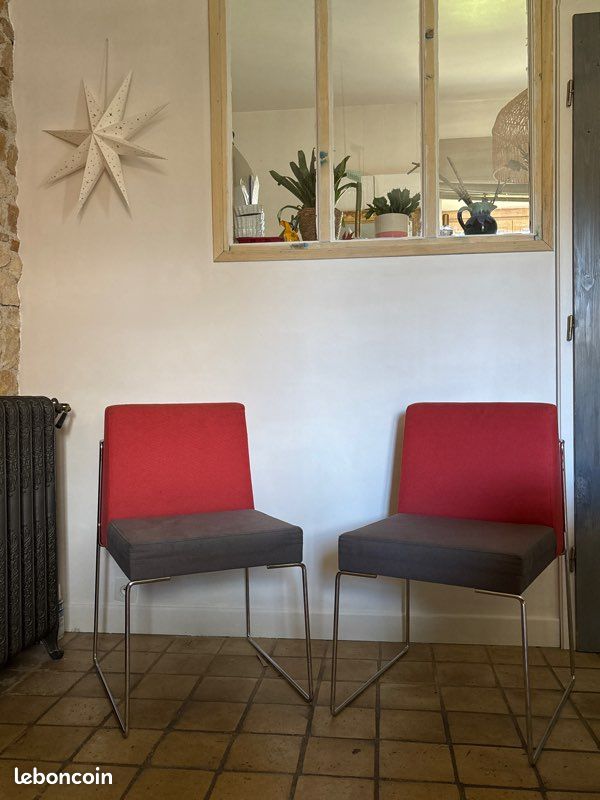 Lot de 2 chaises capdell (image 1)