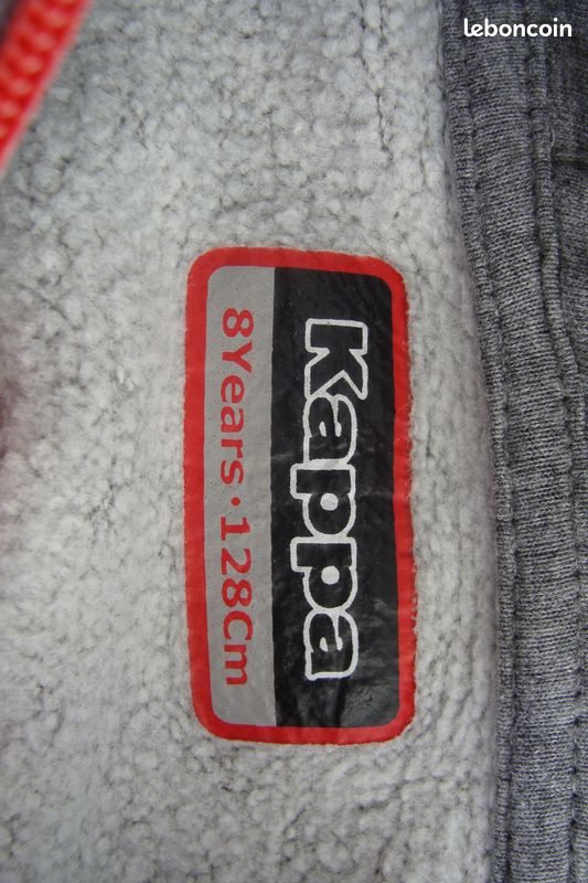 Kappa-Sweat-Shirt à capuche zippée 8 ANS (image 6)