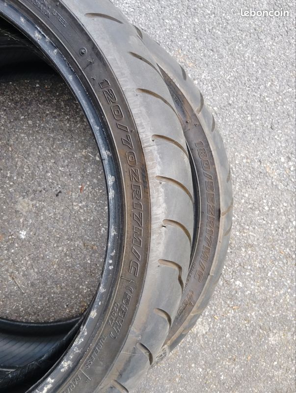 Bridgestone avant et arrière (image 1)