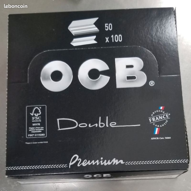 2 boîtes OCB double premium neuves - Collection