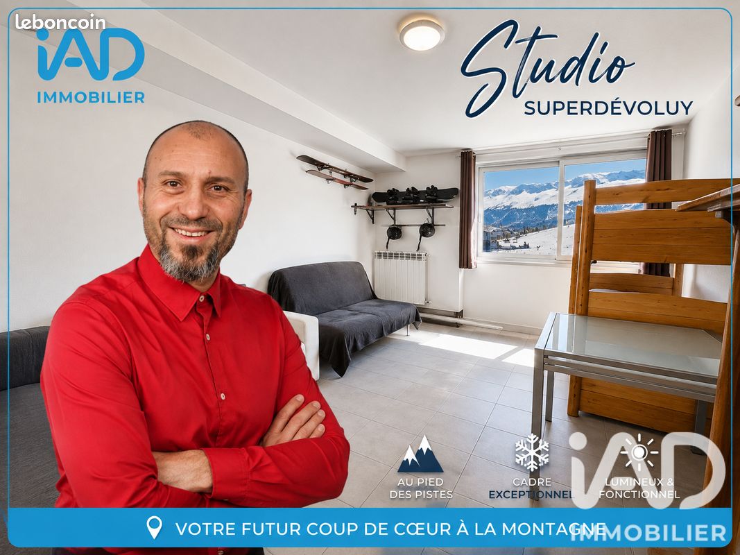 Appartement 1 pièce 26 m² · à Dévoluy · 26 m² · 65 000 €