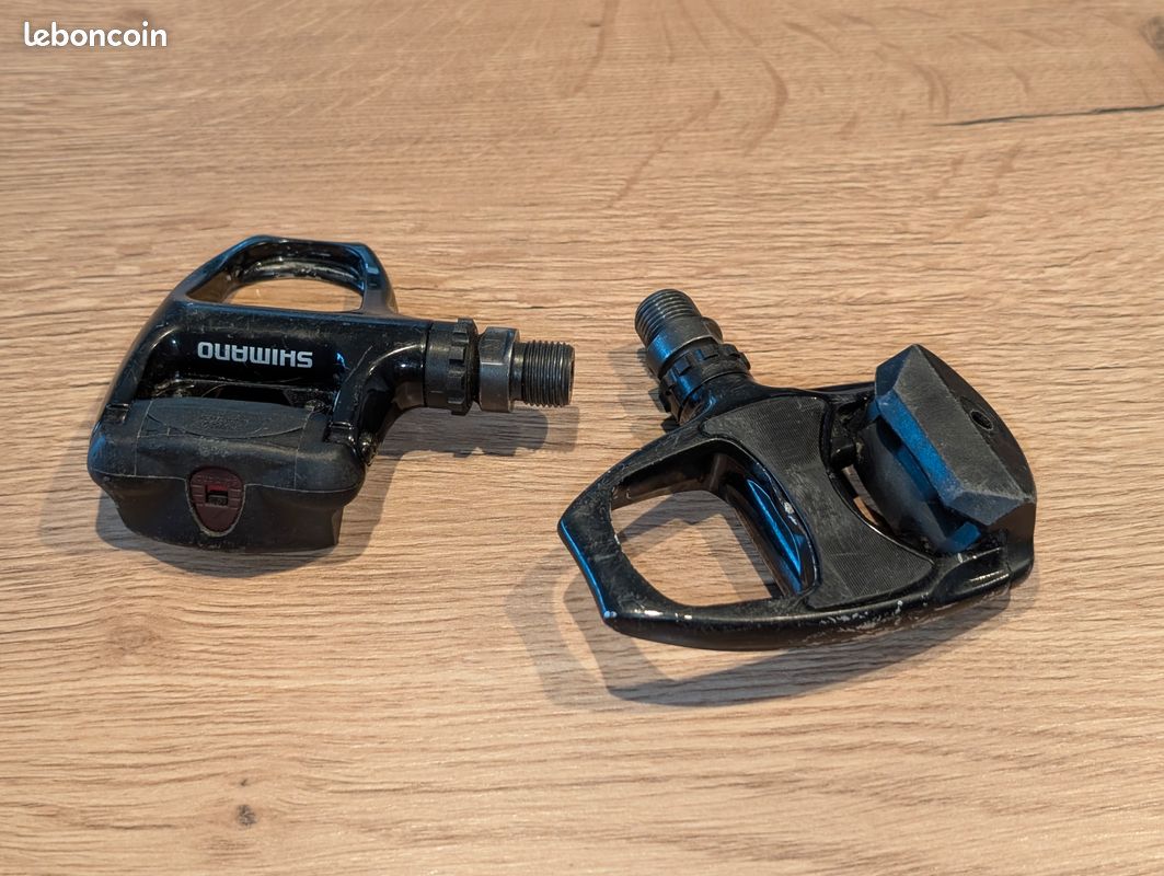 Pédales Shimano PD-R540 Tiagra – Noires, Sans Clip, 9/16 X 20, Bon état