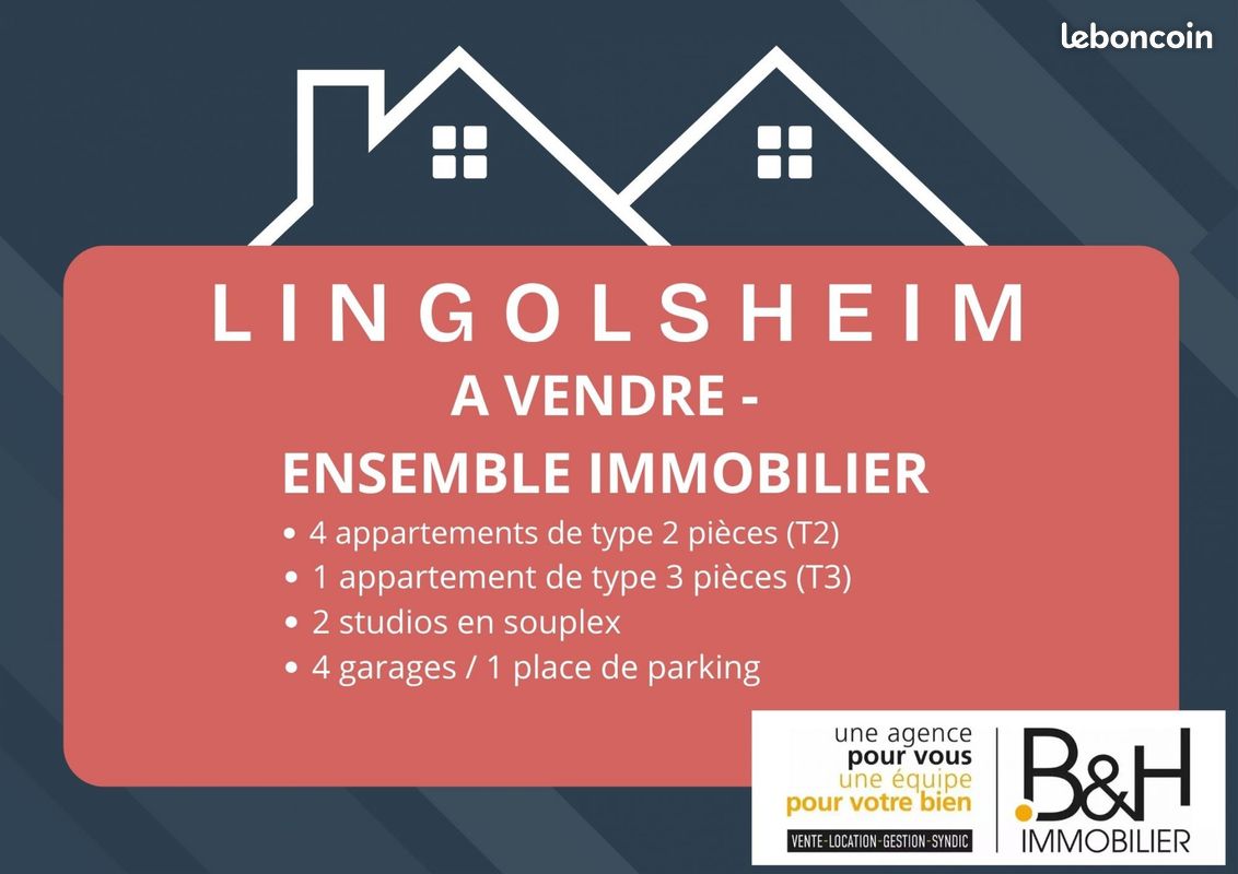 Immeuble 1 m² · à Lingolsheim · 1 m² · 603 200 €