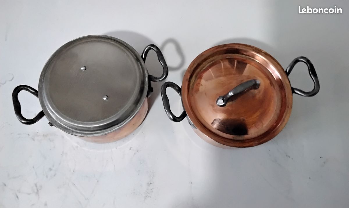 Cocotte ancienne en cuivre (image 4)