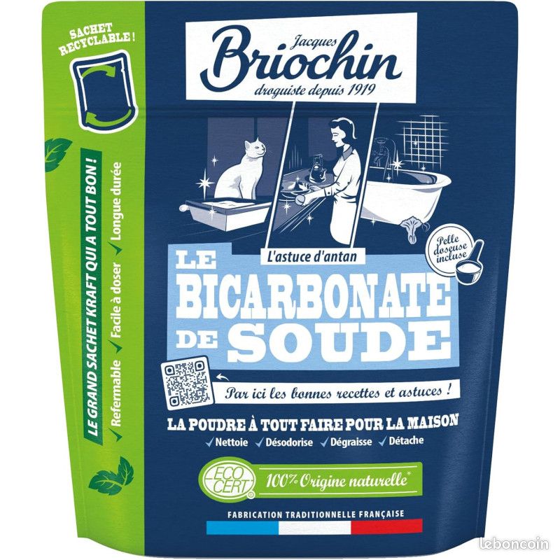 Bicarbonate De Soude Briochin - Nettoyant Naturel Multi-surfaces - EAN 3383482297074