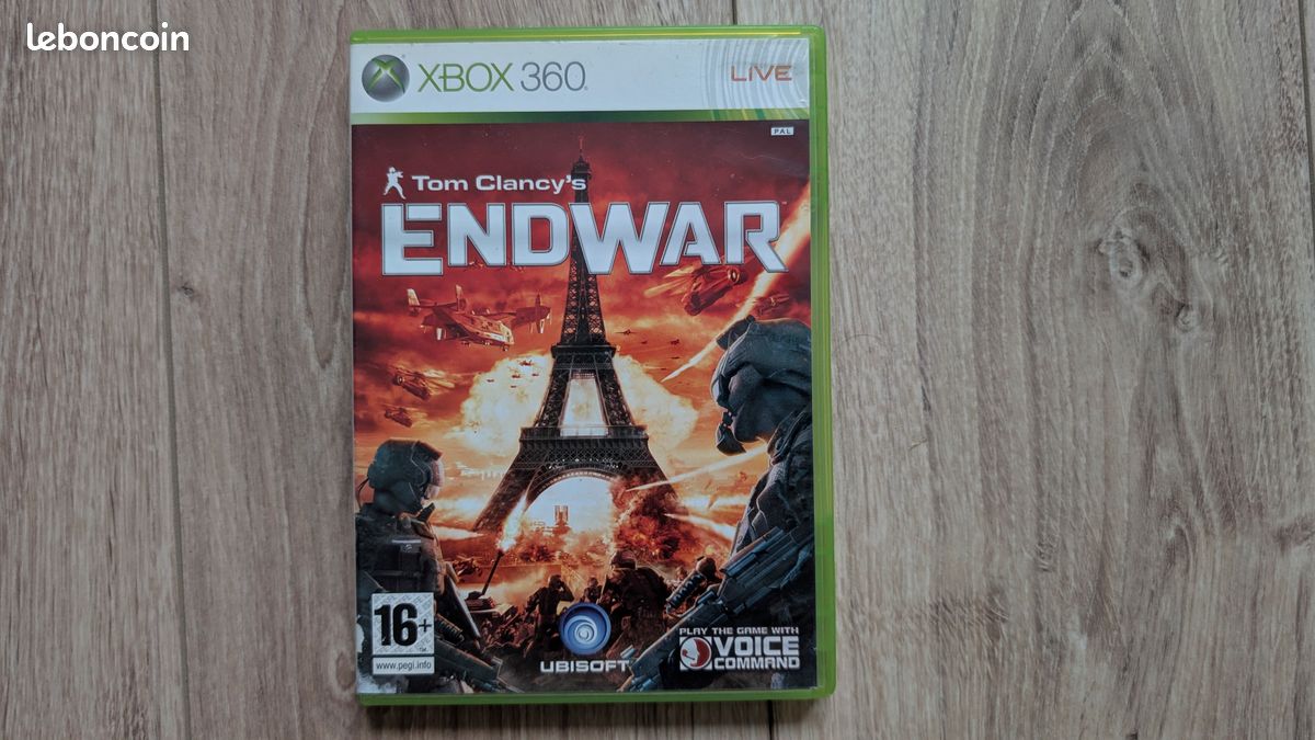 Jeu Tom Clancy's EndWar - Xbox 360 - Version PAL FR - Neuf Sous Blister Scellé