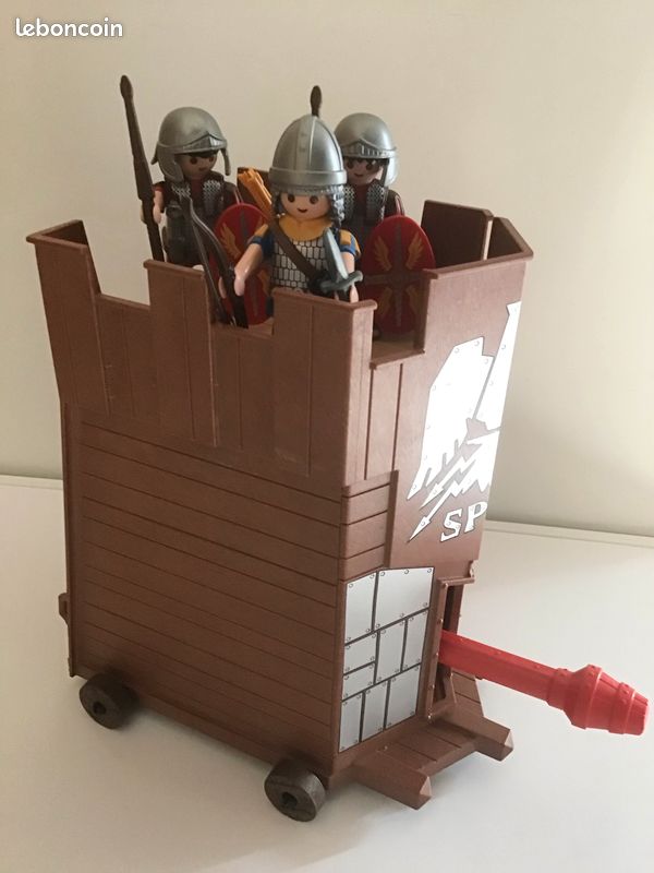 Ancien Playmobil collector 4275🛡️Tour d’Assaut Romaine avec ses soldats🏹(Année 2006) (image 6)