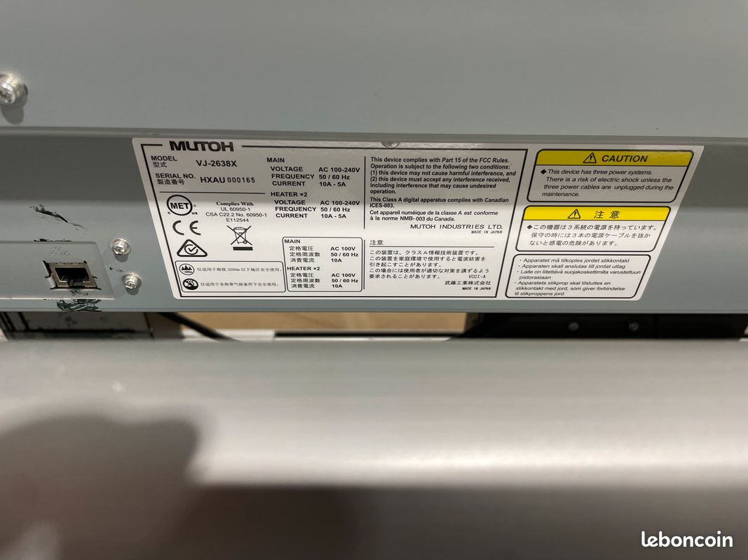 Traceur Mutoh Valuejet 2638 (image 2)