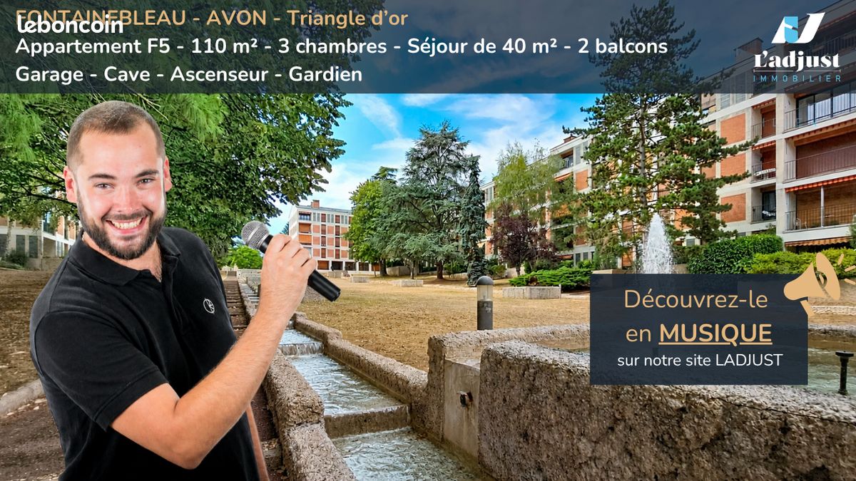 Appartement 5 pièces 110 m² · à Avon · 110 m² · 400 000 €