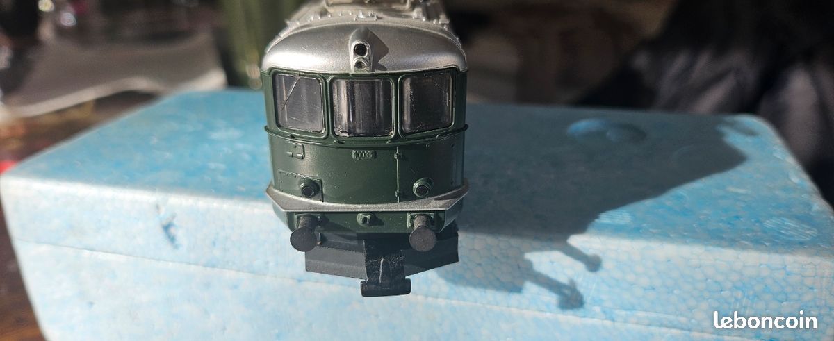 Locomotive électrique HAG RE4/4 – échelle HO, Verte, Neuve En Boîte Avec Notice, Analogique