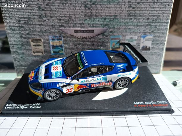 ASTON MARTIN DBR9 P.Lamy 24H Du Mans 2006 1/43 IXO Boite Vitrine EUR 12