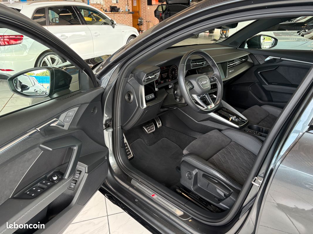 Audi A3 sportback 45 TFSI e 245ch Compétition S line s tronic GPS-LED-VRTUAL COCKPIT-CAMERA-KEYLESS- (image 9)