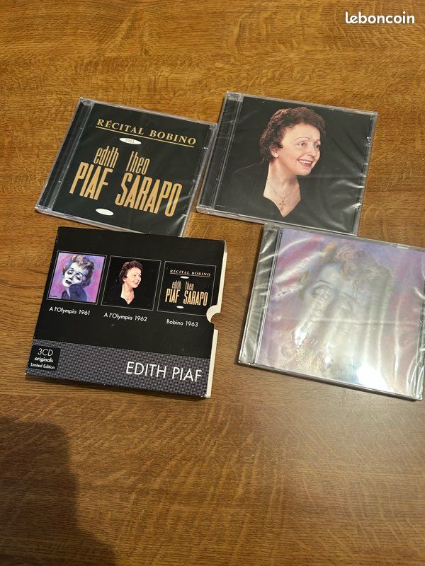 Coffret Edith Piaf – 3 CD Originals (Limited Edition) (image 1)