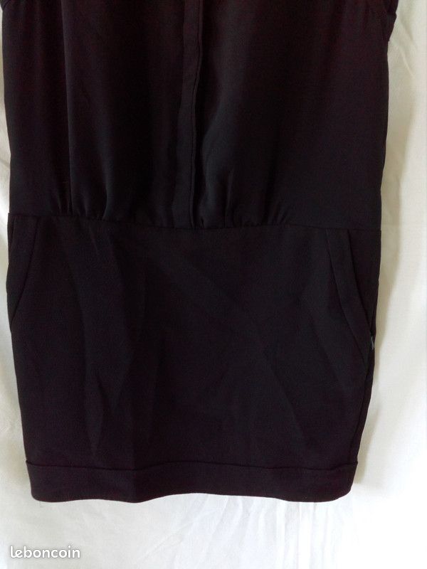 Robe en soie See U Soon noire - 34/36 - NEUF (image 6)