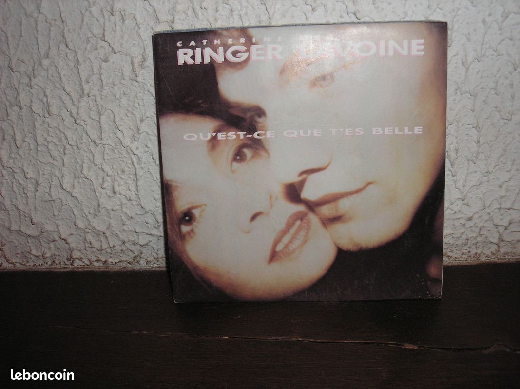 45t marc LAVOINE/RINGER qu'est ce que tu est belle (image 1)