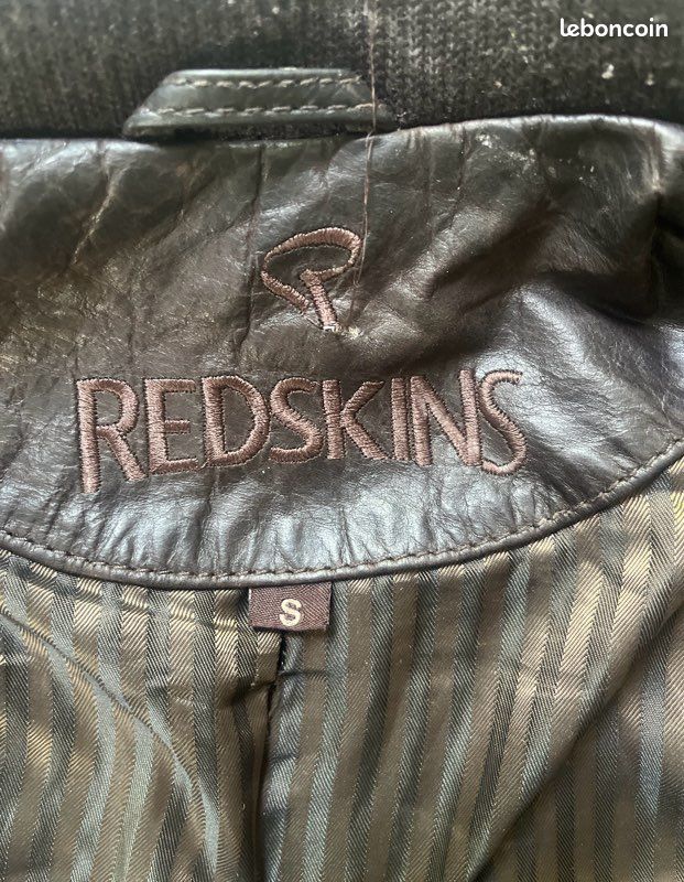 Veste en cuir marron (image 8)