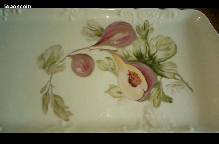 Plat porcelaine de Limoges (image 1)