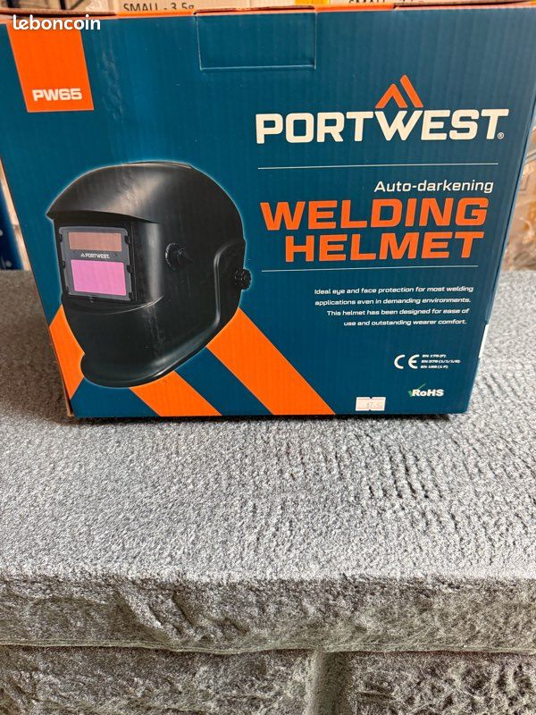 Casque de soudure automatique Portwest PW65 – Neuf (image 1)