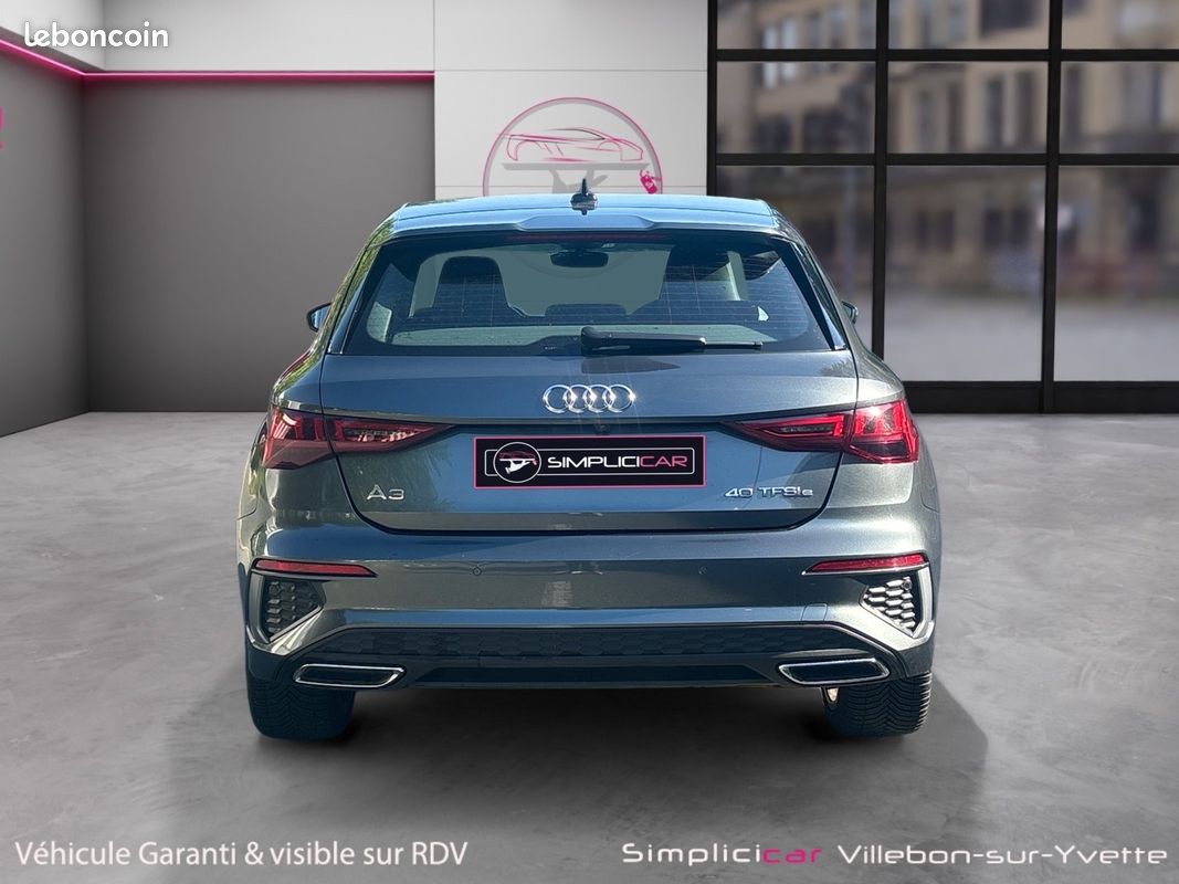 AUDI A3 Sportback 40 TFSIe 204 S tronic 6 S Line CarPlay Caméra de recul Entretient Audi Origine France Garantie 12mois (image 15)