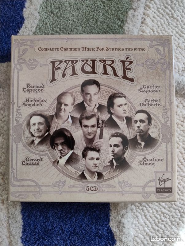 Coffret musique de chambre Gabriel Fauré (image 1)