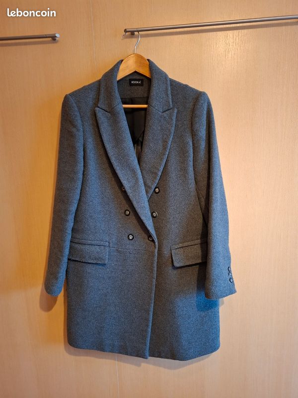 Manteau gris Kookaï (image 1)