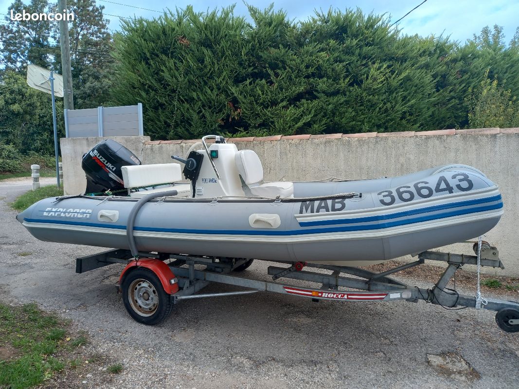 Semi rigide bombard explorer 485 Nautisme