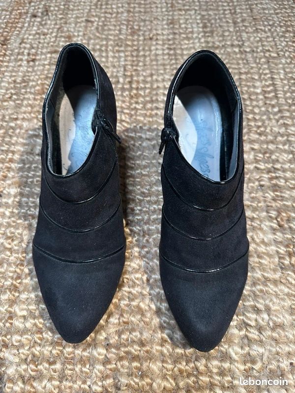 Jupe Longue Marks & Spencer Femme – Noire, Taille 10, Ligne A, Laine (Très Bon état)