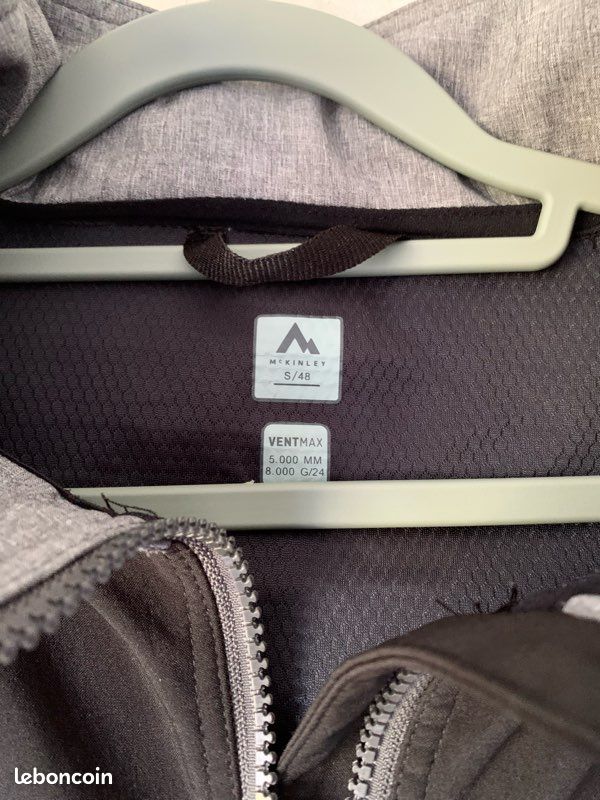 Veste softshell coupe-vent McKinley Trundle II Gris (image 6)