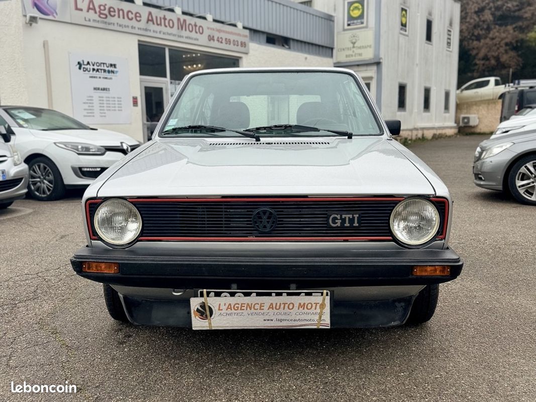 Volkswagen golf i gti 1600 gti Voitures