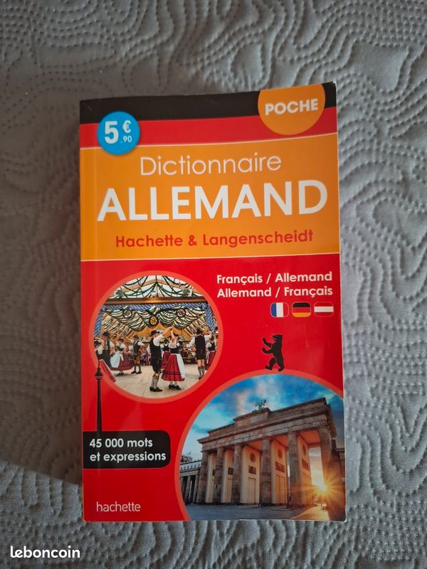 Dictionnaire Français/Allemand Hachette (image 1)