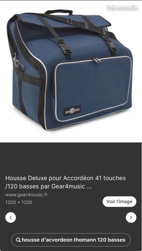 Akozon Sac Accordéon Sac D'Accordéon En Tissu Oxford Sac De Concert D