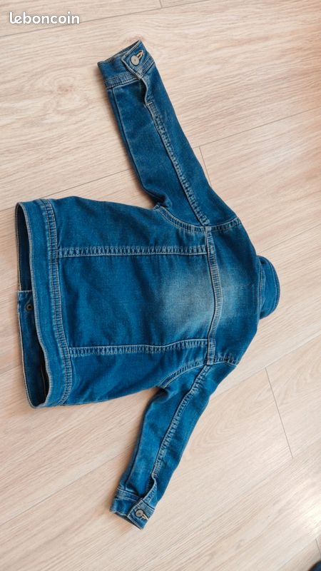 Veste en jean tape a l'oeil 18mois 80cm 🌹 (image 5)