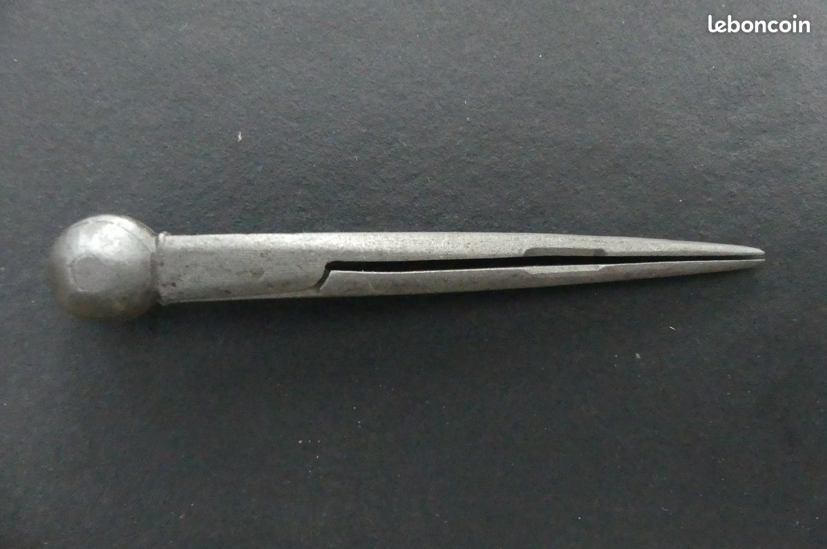 Compas à pointe sèche 5 - ancien tête ronde (image 3)