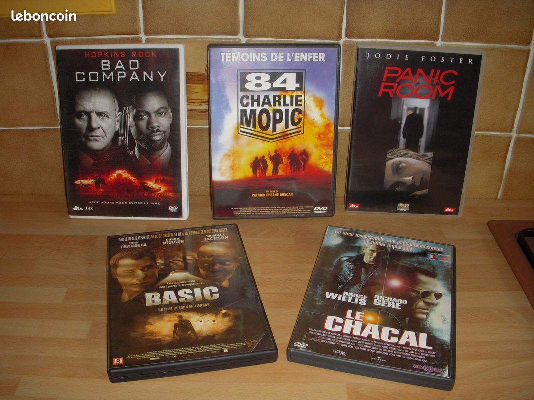 5 D V D film d'Action , Thriller , Guerre Vietnam (image 3)