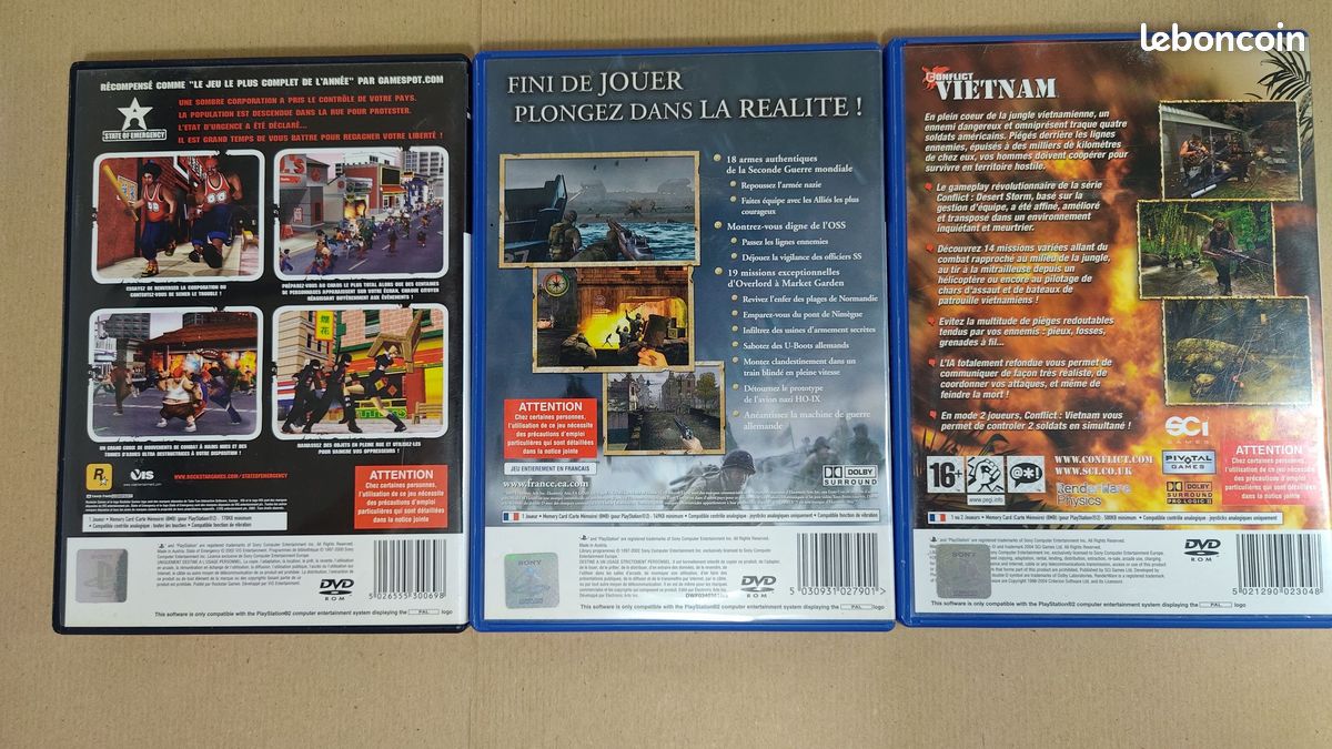 CONFLICT VIETNAM SPIEL FÜR PLAYSTATION 2 (Gebraucht) in Hägendorf für