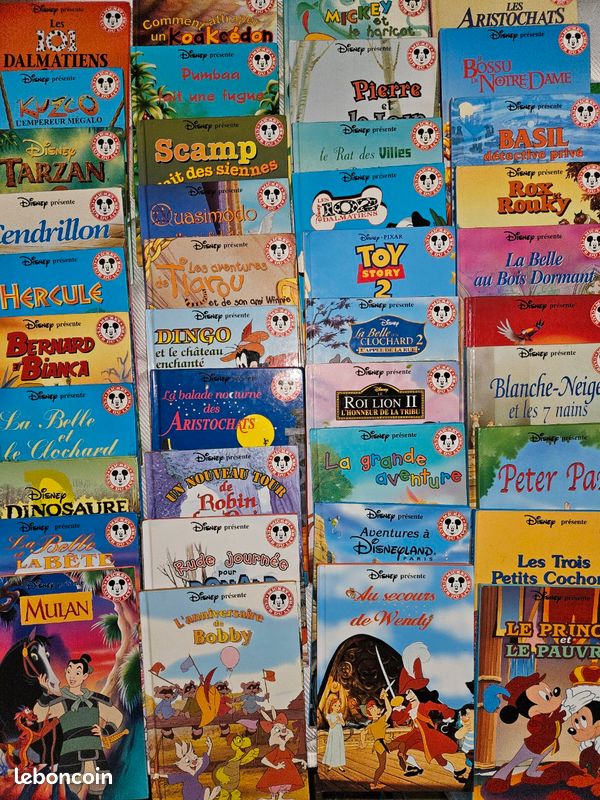 Lot de 62 livres Mickey . Club du livre (image 2)