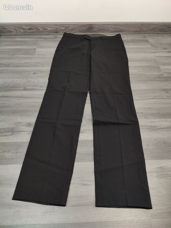 Pantalon de costume Hugo Boss homme | Taille 42 | Noir (image 1)