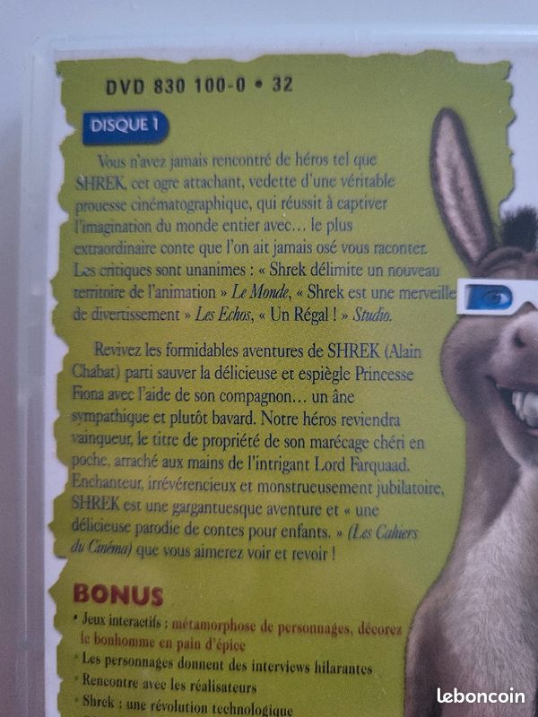 Shrek DVD (image 5)