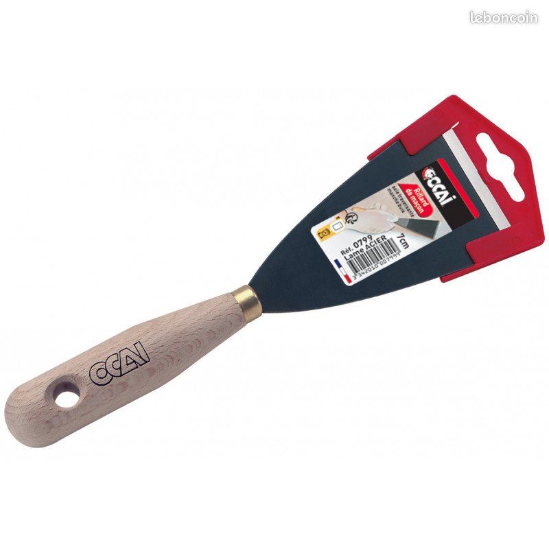 Riflard de macon lame acier 7cm (image 1)