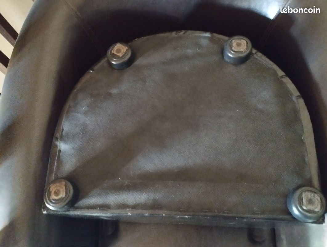 Fauteuil club + pouf (image 6)