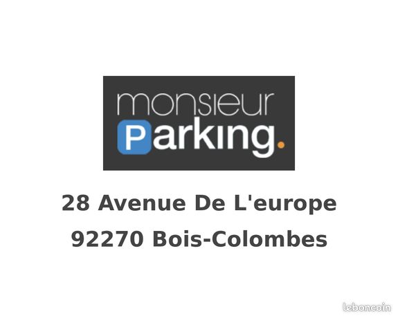 Parking/box Bois-Colombes