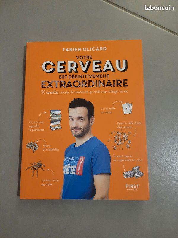 Votre cerveau est définitivement extraordinaire - Fabien Olicard - Très bon état (image 1)