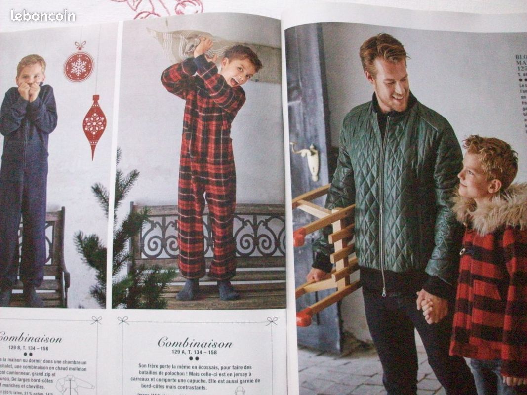 Magazine Burda style patrons tailles: 34/42 et 44/52 déc 2015 (image 8)